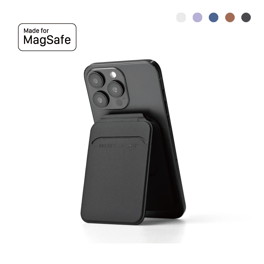 City【磁吸卡包手機支架】全台唯一，不需抽卡，三面卡夾獨立感應