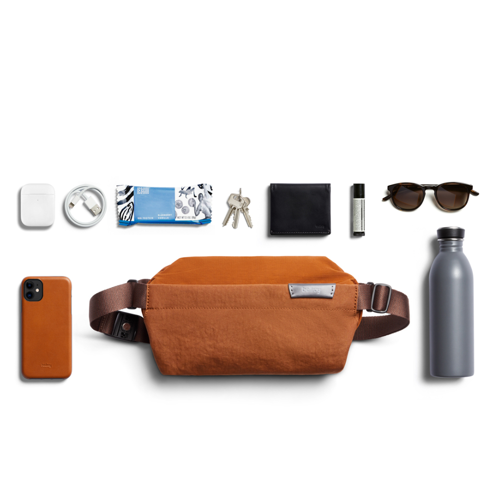 澳洲 Bellroy｜Sling Mini 迷你隨身包 - 楓葉棕