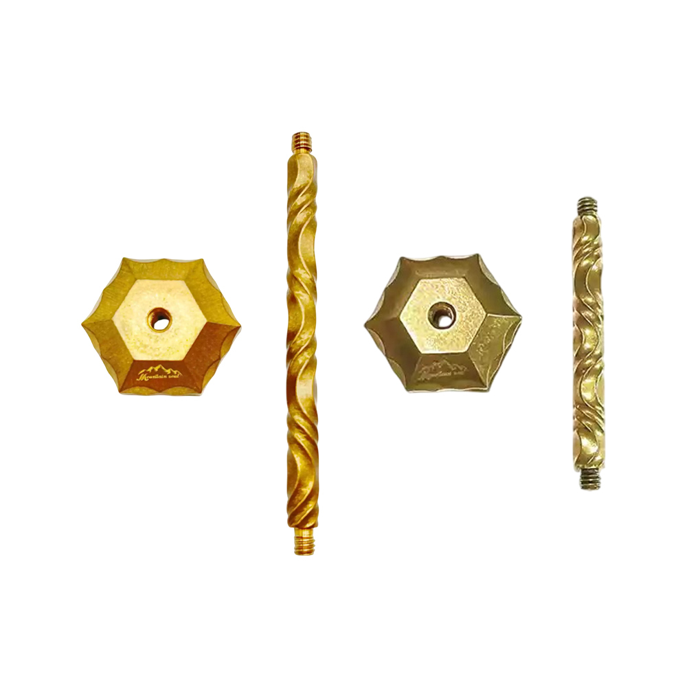 山魂 1/4黃銅燈座