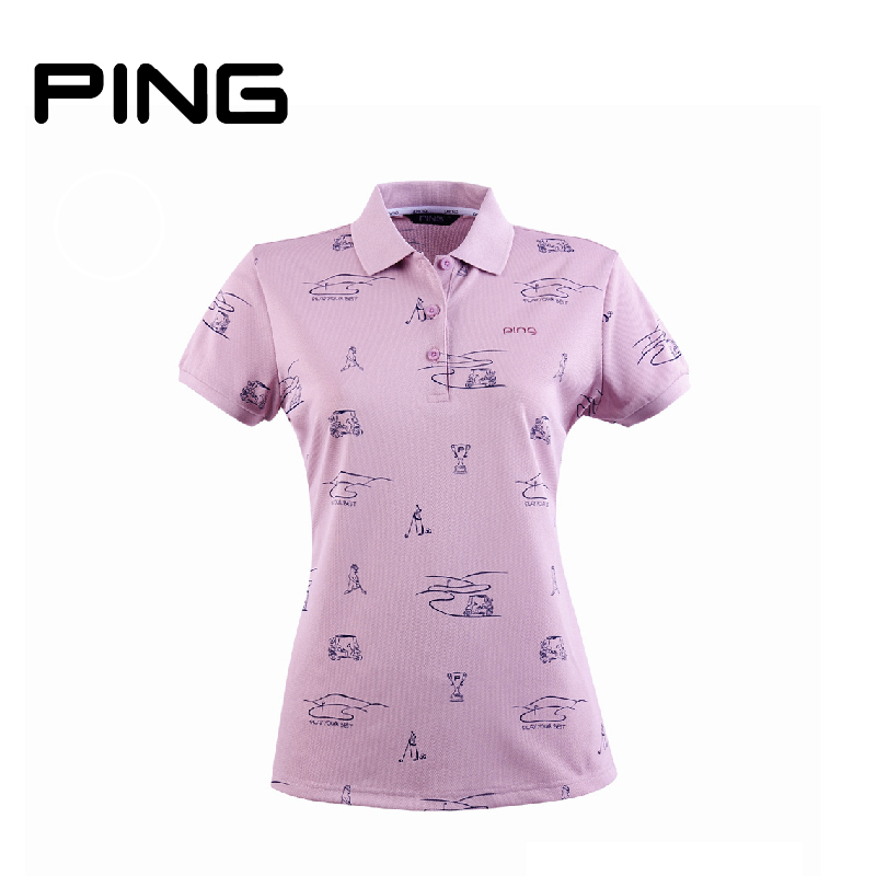PING 美國 女 吸濕排汗抗UV POLO衫 (2色) 吸汗/透氣/抗UV 10PIR25191