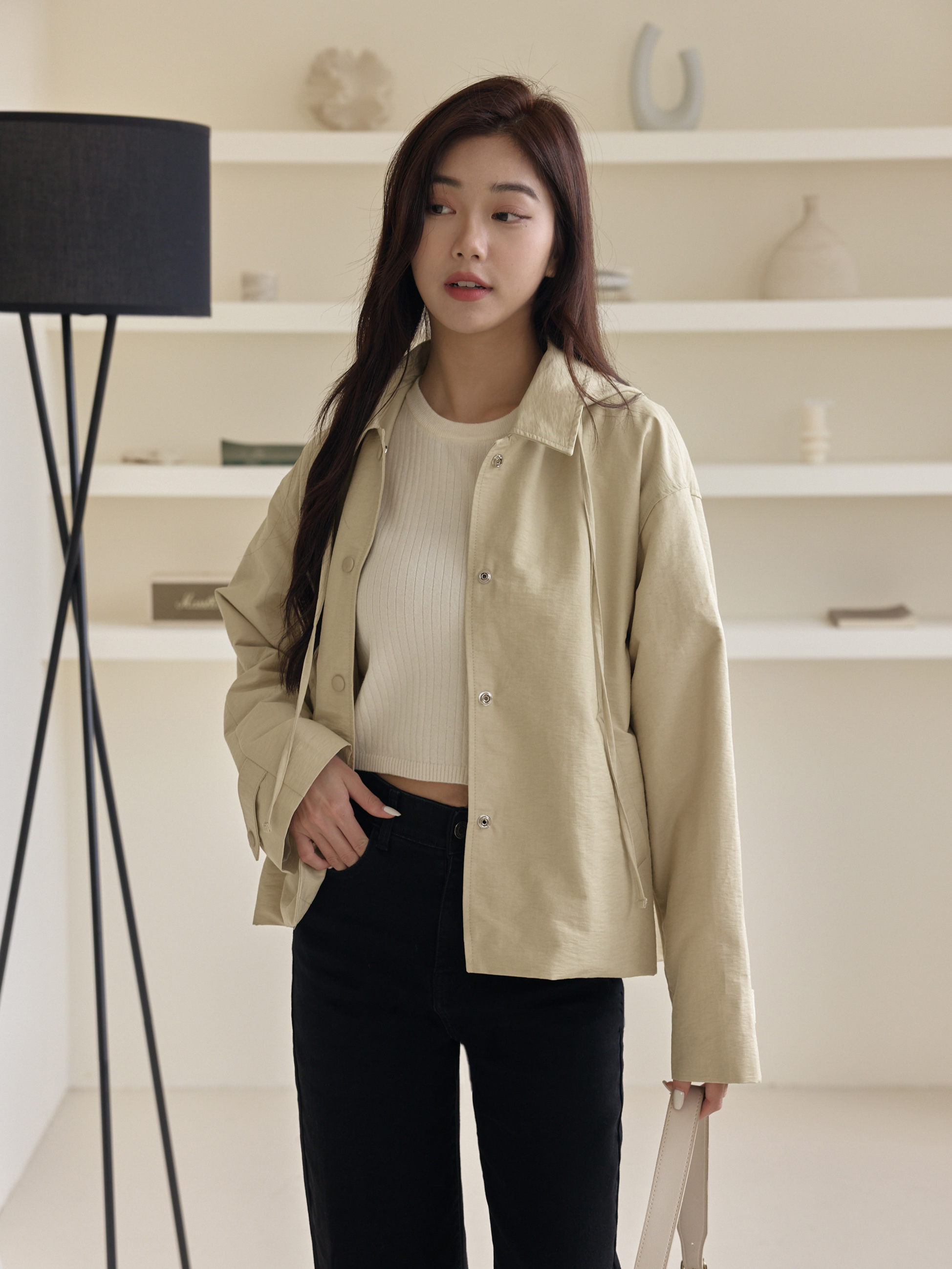 多穿法連帽風衣外套