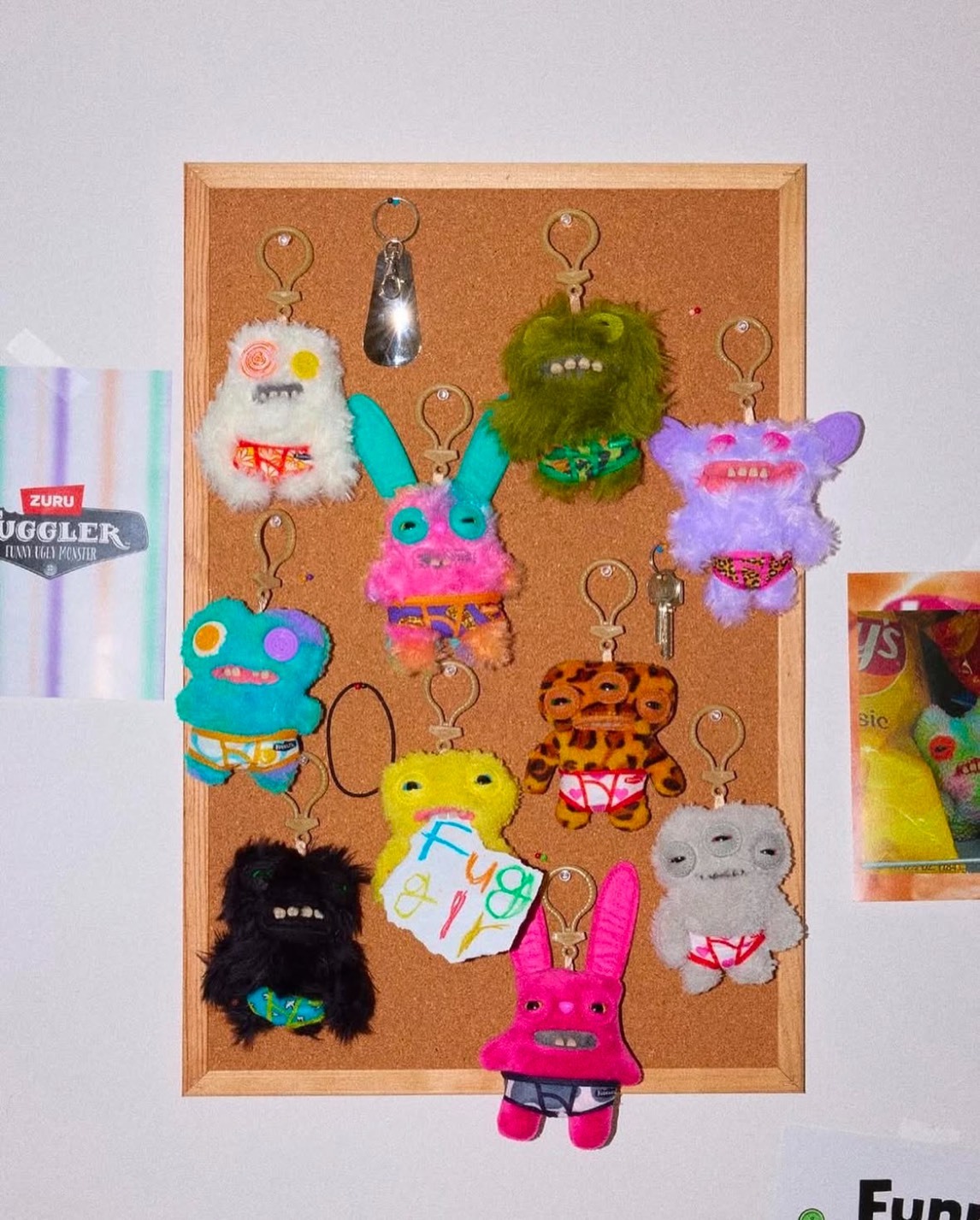 FUGGLER 牙齒怪 放克牙寶 內褲系列 吊飾鑰匙圈 🦷