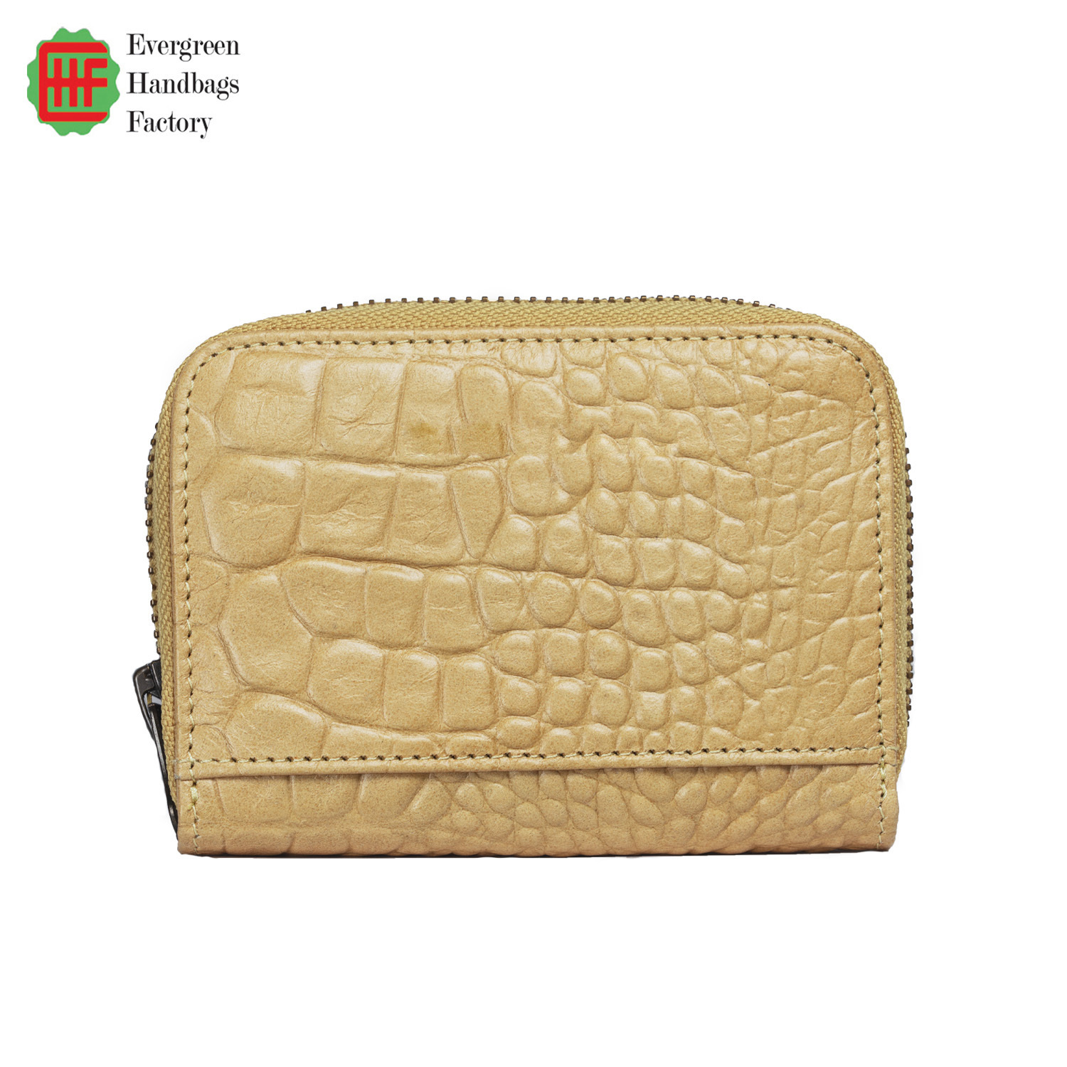 Embossed leather RFID Card Holder