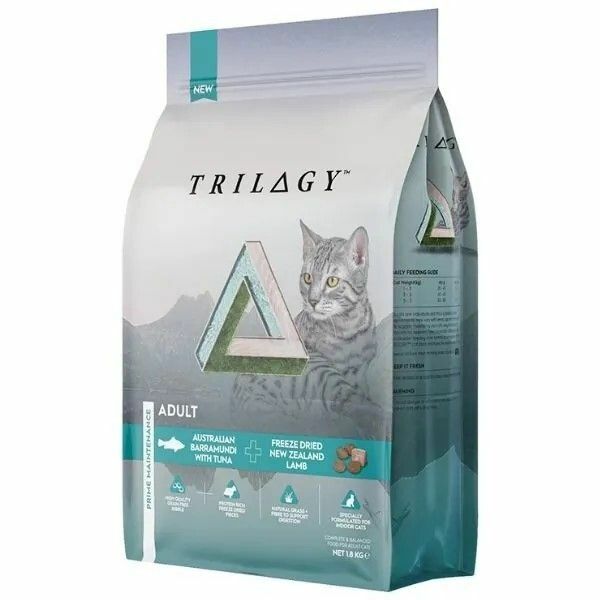 奇境 澳洲尖吻鱸及吞拿魚＋ 5%紐西蘭羊肺凍乾 無穀成貓糧 5kg