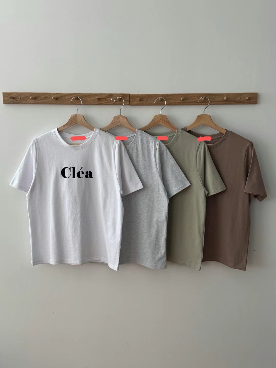 簡約日常字母款tee(14467)