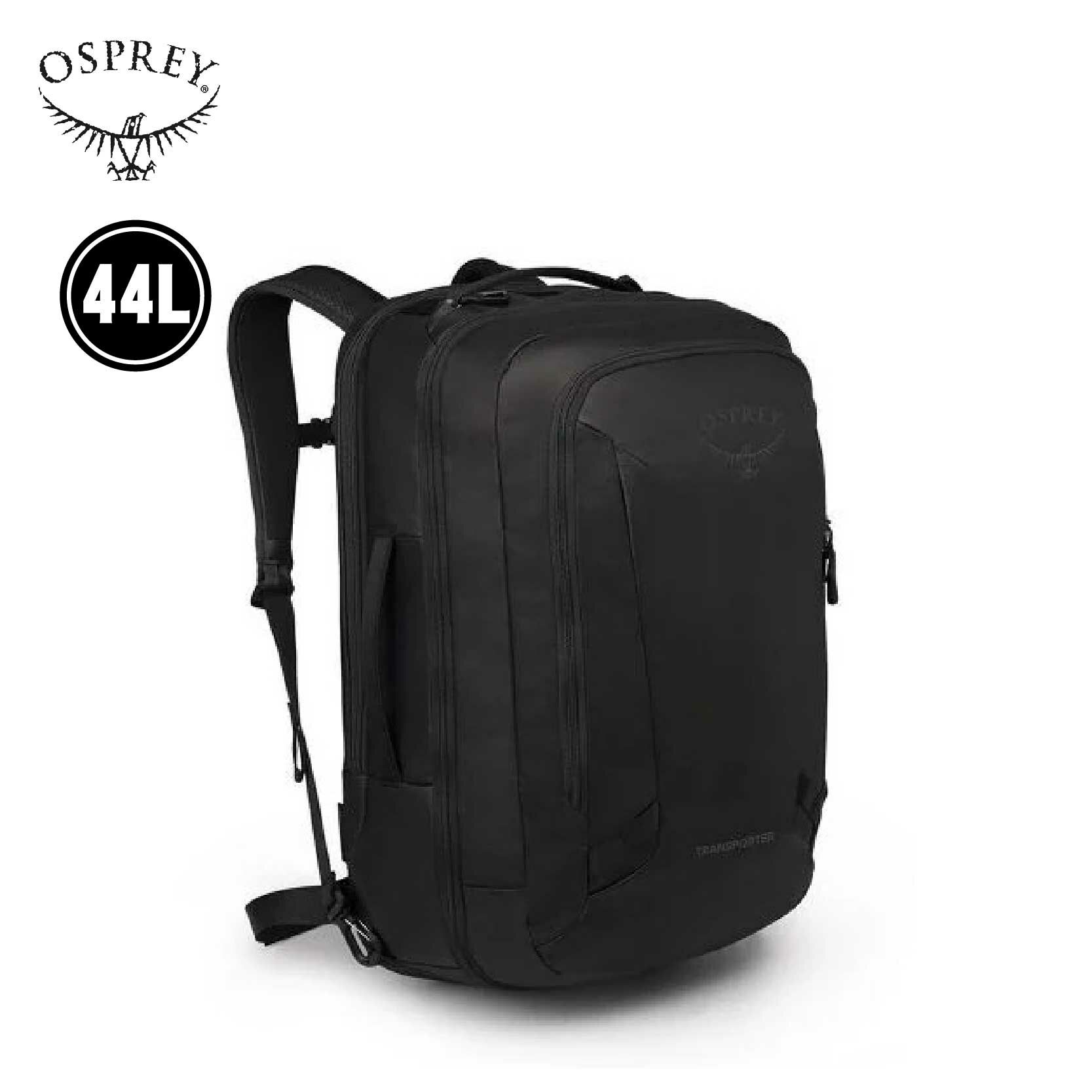 Osprey 美國 Transporter Travel Pack 44L 旅行包 (黑色) 出國旅遊/登山健行/後背包 72OS006375