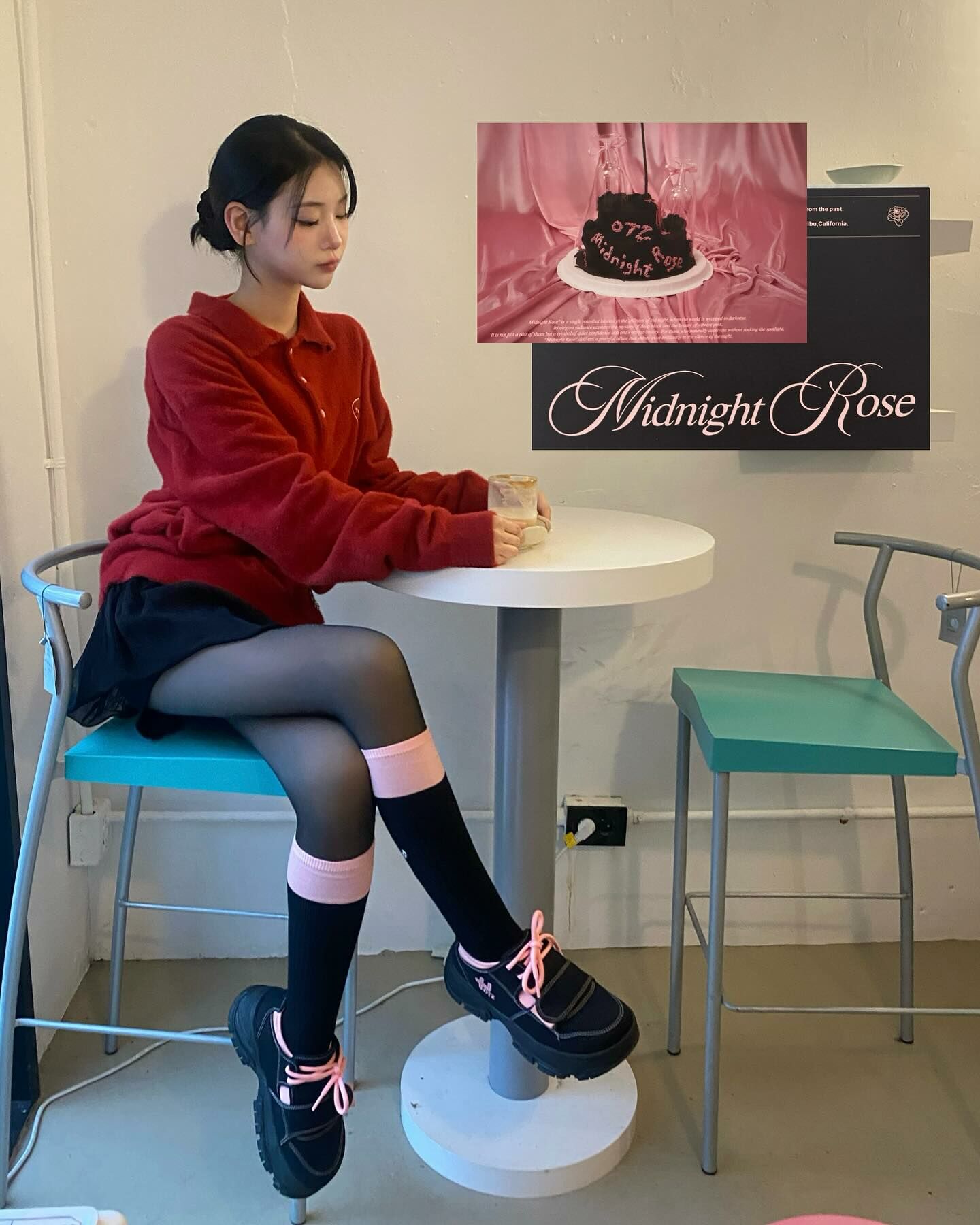 ◆OTZ SHOES◆ Midnight Rose Pack 3300 High Canvas FLOTFA0W21 OTZ 3300 HIGH CANVAS [MIDNIGHT ROSE PACK]