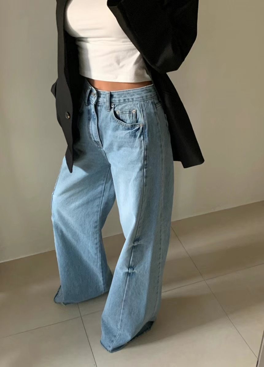 TE2512 Domingo wide denim