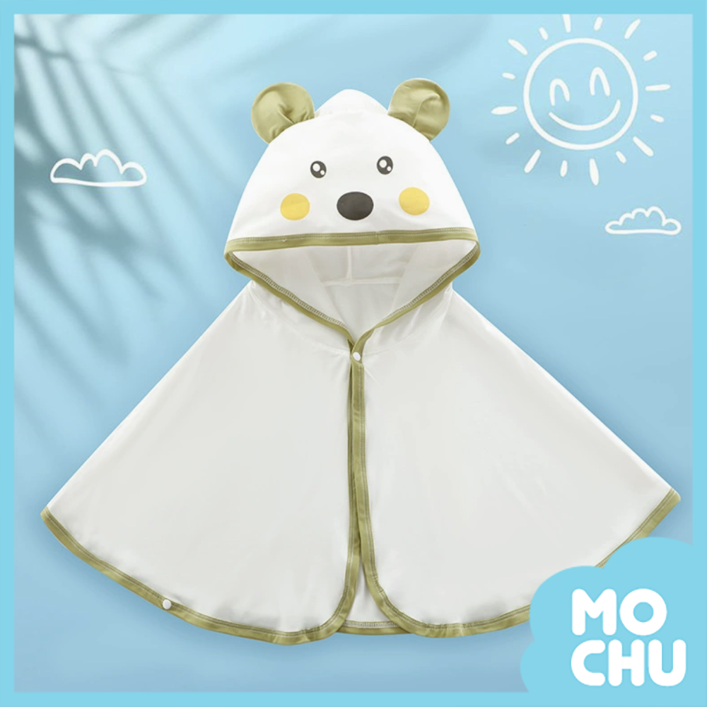 小熊熊冰絲空調斗篷(三色)