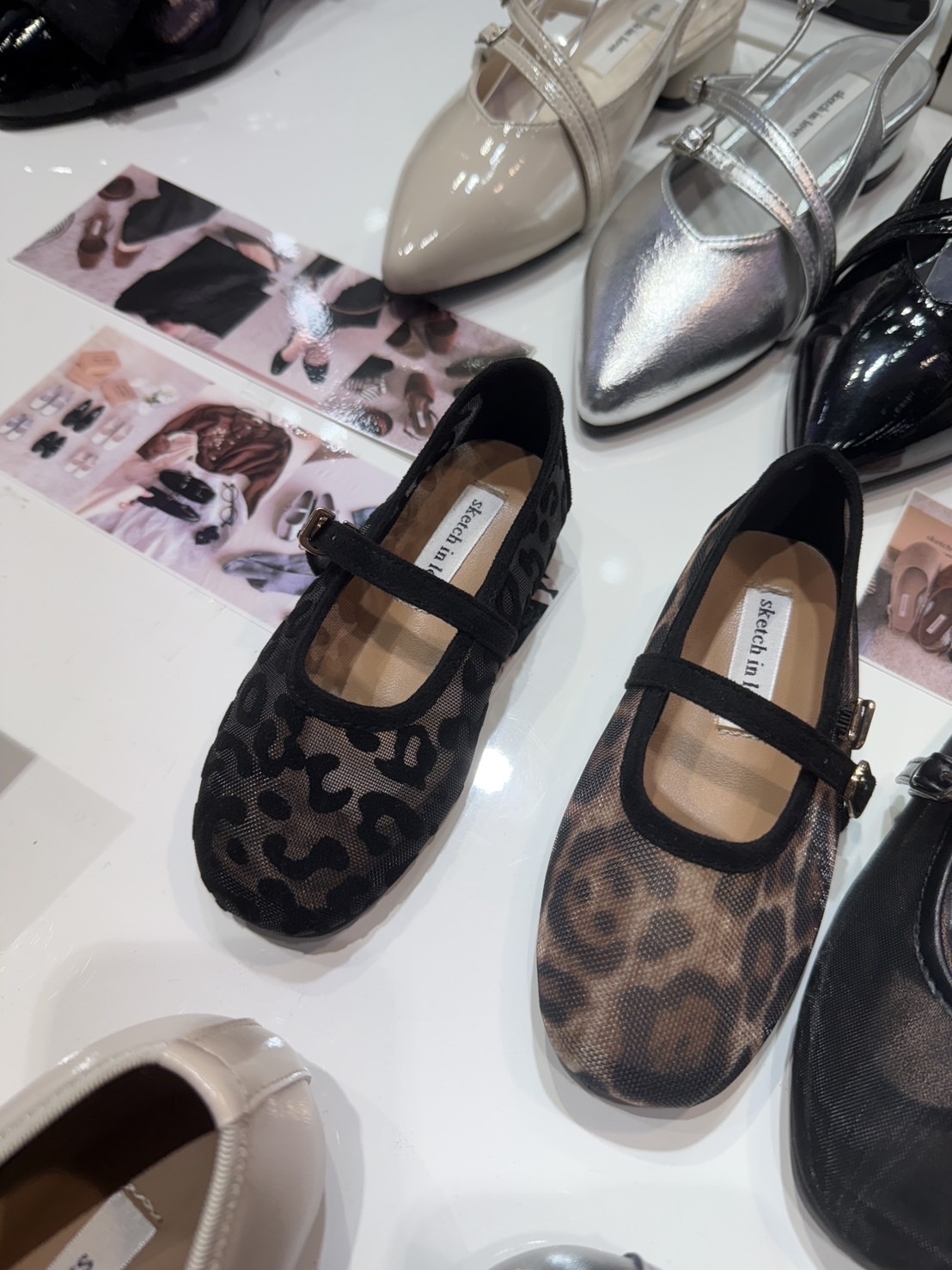 正韓透肌網紗瑪莉珍鞋（大人賣場