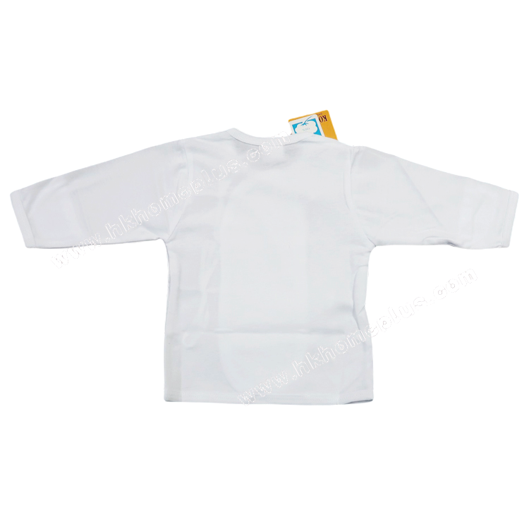 Koma Land: 嬰兒白色孖襟和尚袍 BE3001