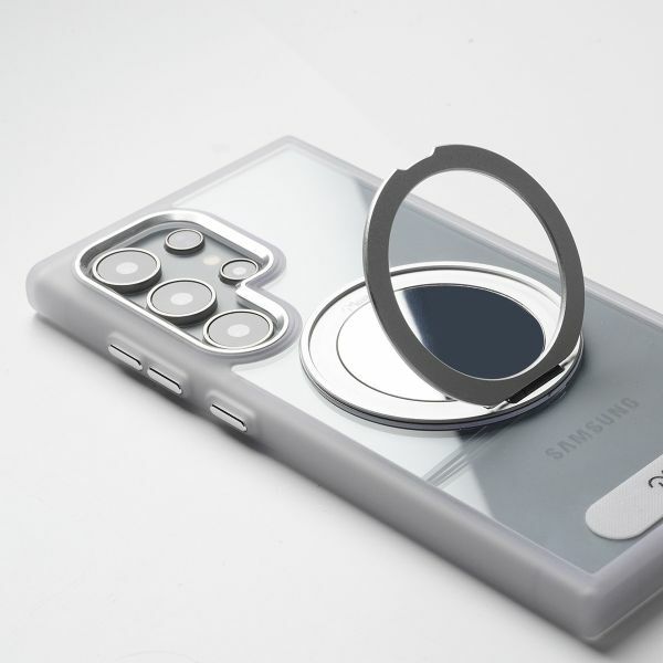 Moxbii YOI系列  旋轉磁吸支架(鏡面) +頸繩掛片 保護殼-Samsung Galaxy S25 系列