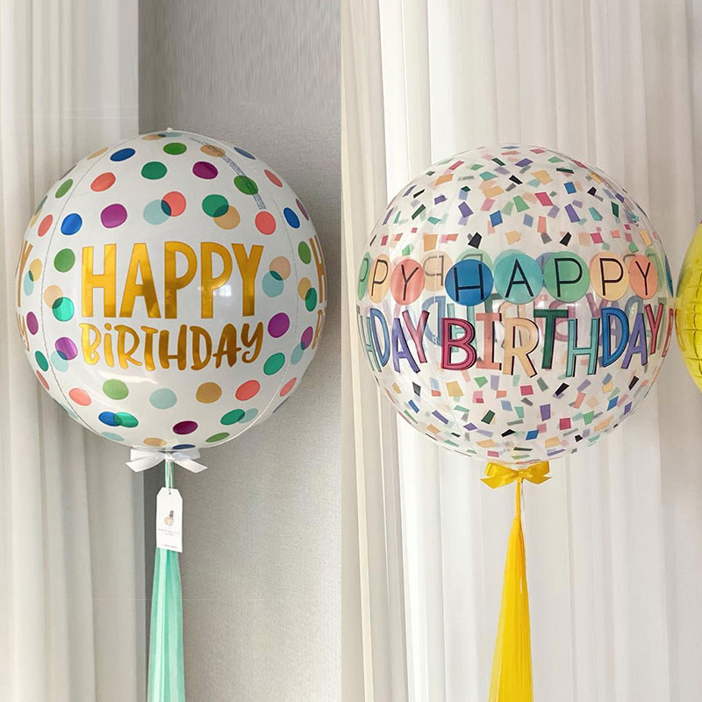 生日單品丨立體圓球-快樂點點