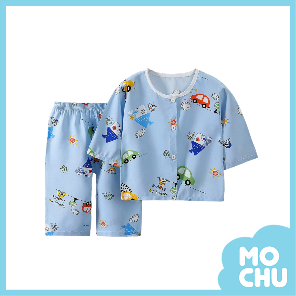 藍色汽車居家空調服