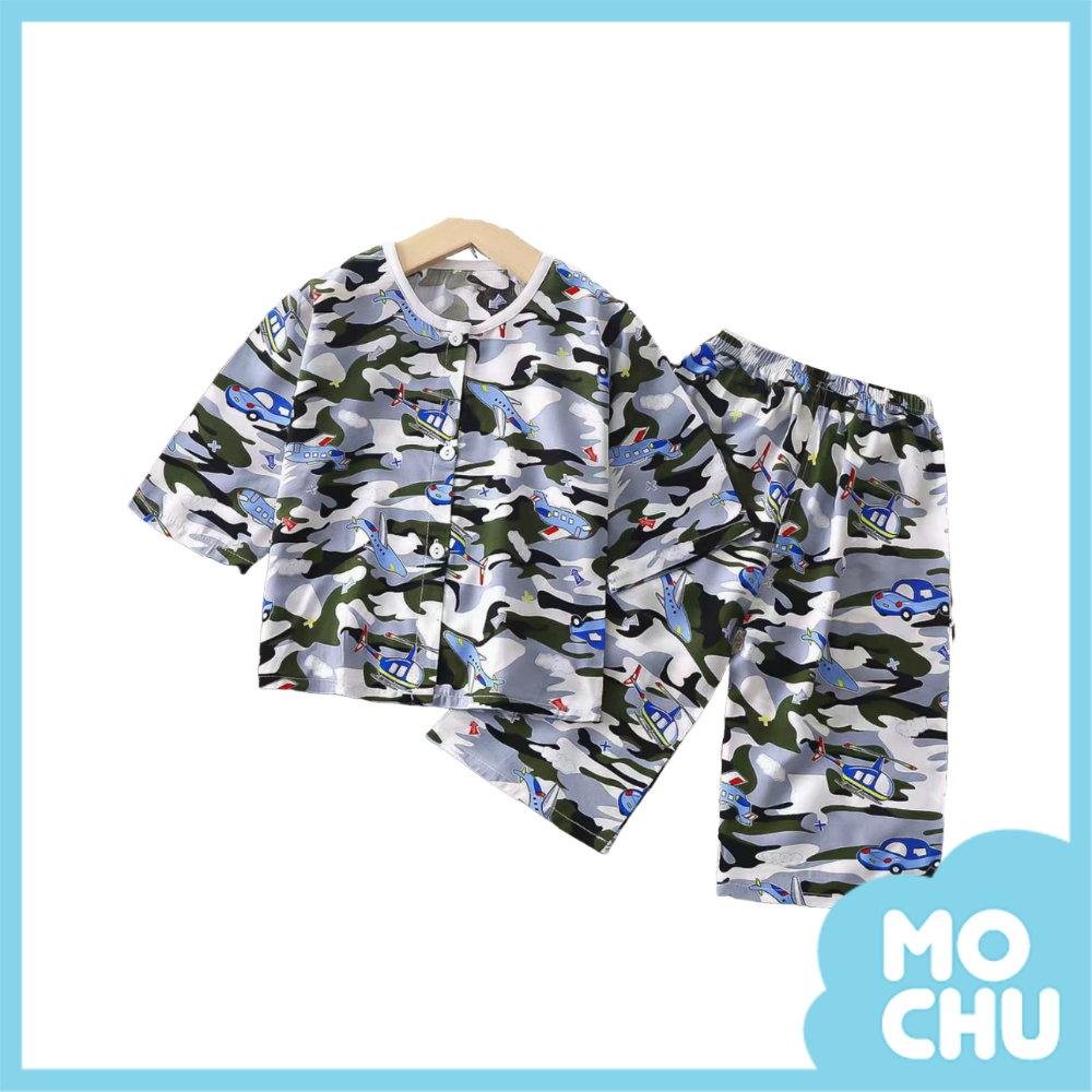 迷彩飛機居家空調服