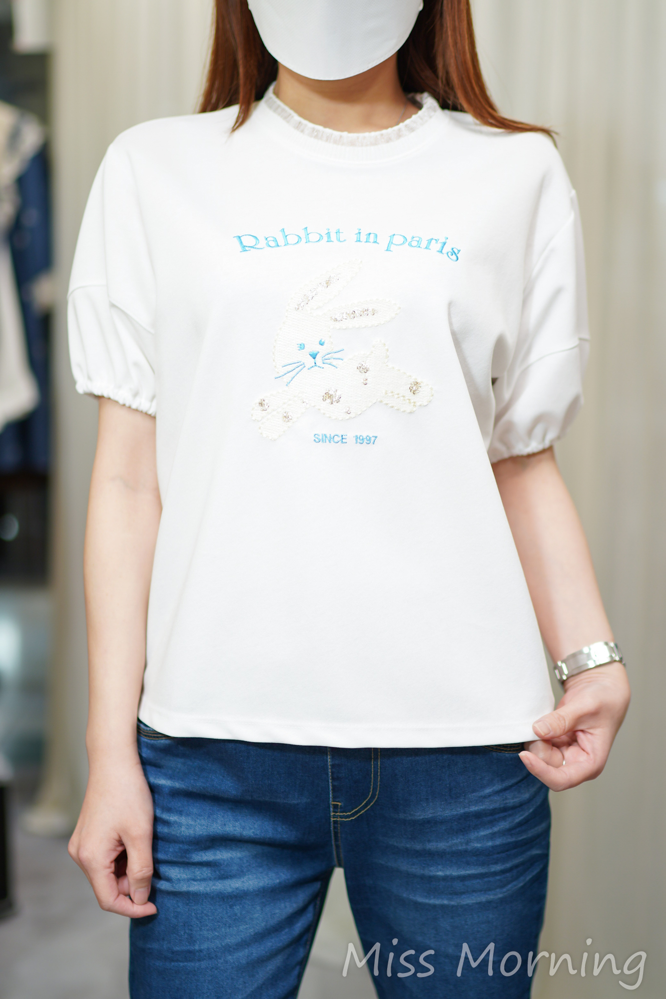 兔仔圖案款上衣(14468)