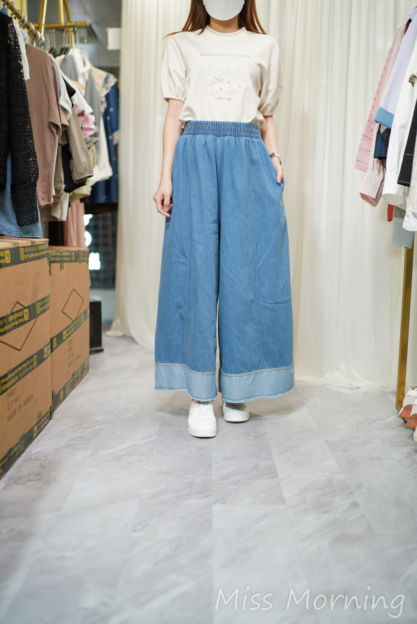 兔仔圖案款上衣(14468)