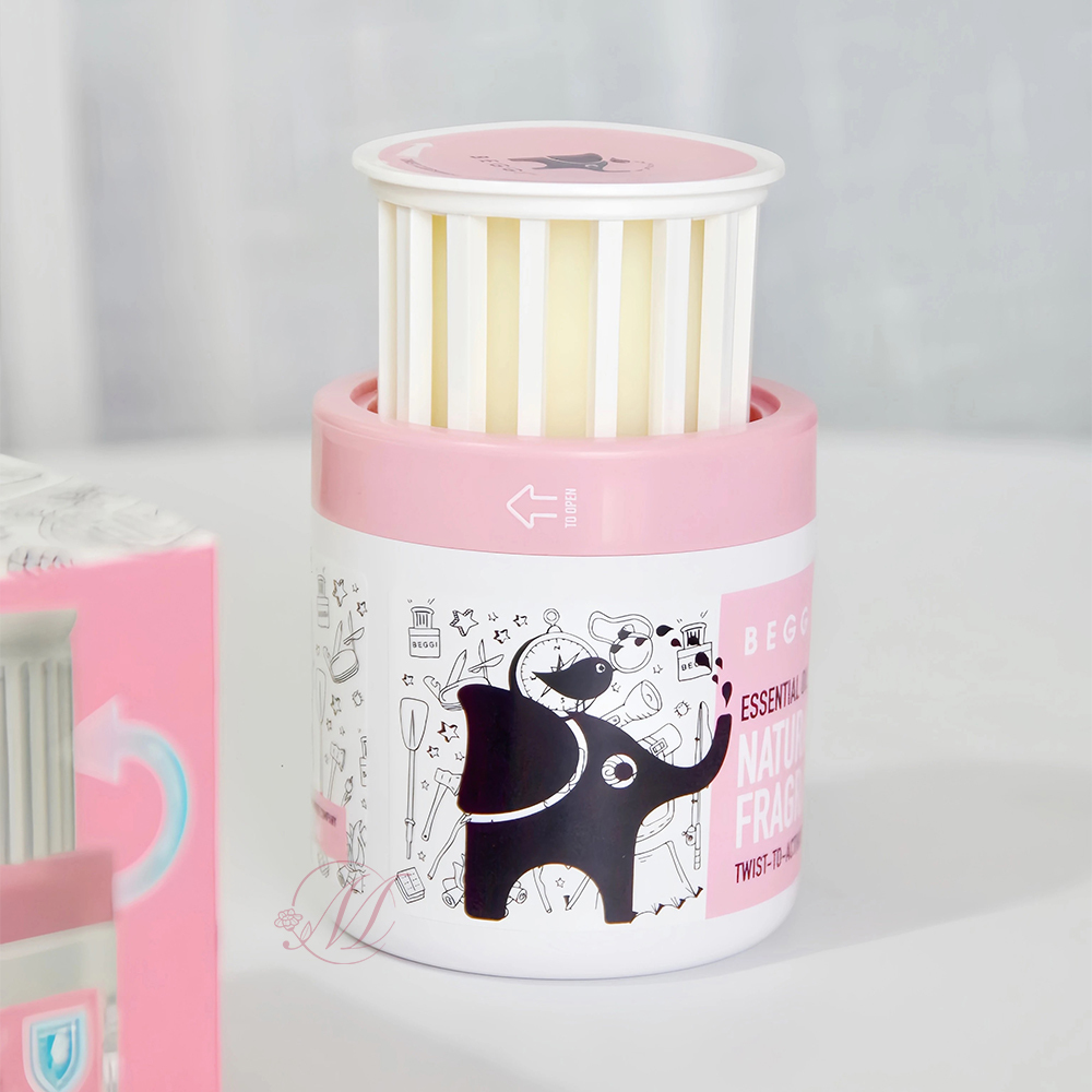 紐西蘭 Beggi 天然植物驅蚊精油旋轉罐升級版 60g