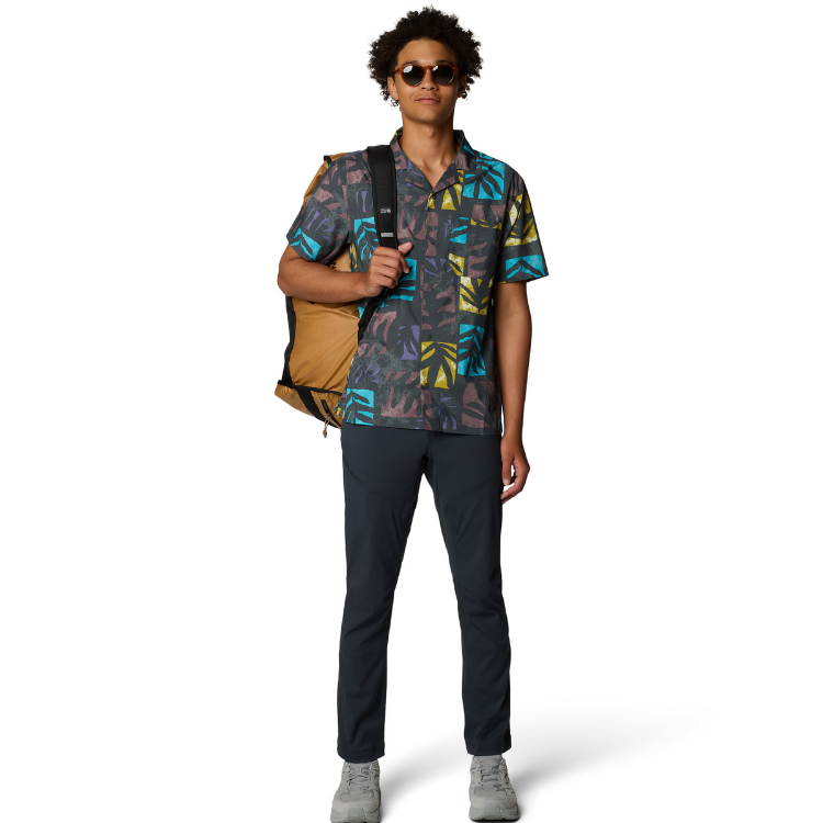 Mountain Hardwear / 防曬上衣 / 男款  Trail Sender™ Camp Shirt / 蔥球紫草地圖騰 (MHW2075061)