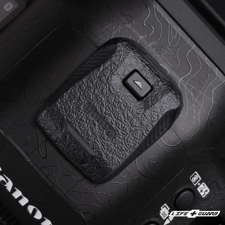 LIFE+GUARD Canon EOS R1 相機貼膜按鍵特寫展示圖