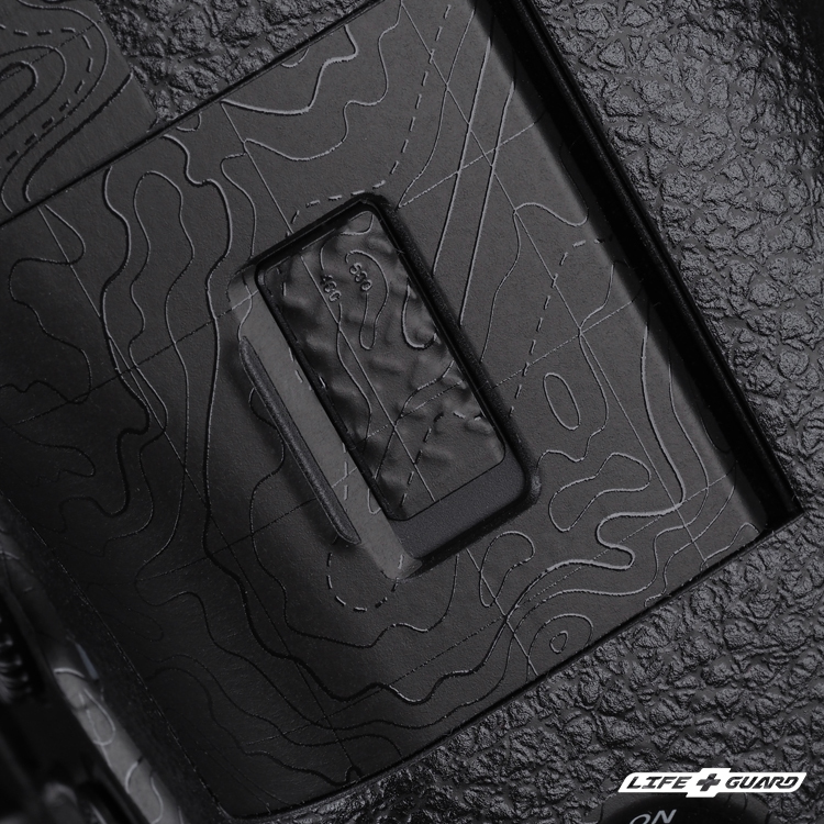 LIFE+GUARD Canon EOS R1 相機貼膜按鍵特寫展示圖