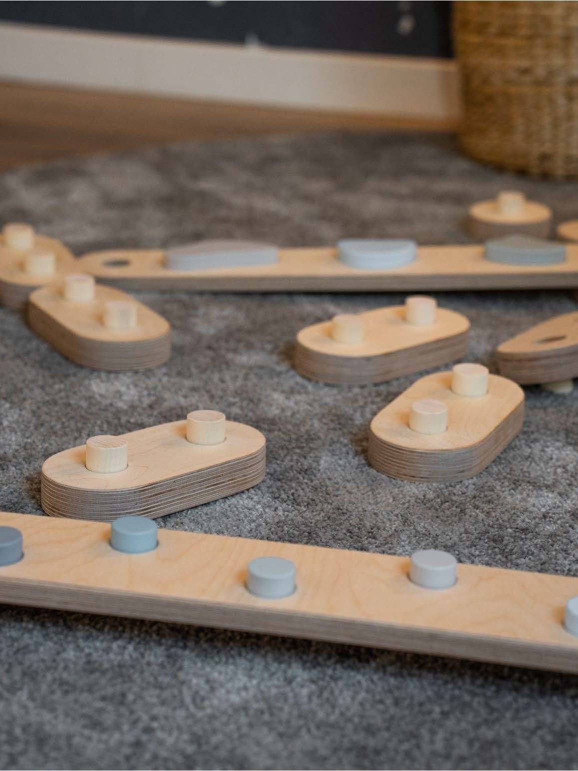 happymoon 平衡木加購配件 - 單點底座/連結底座