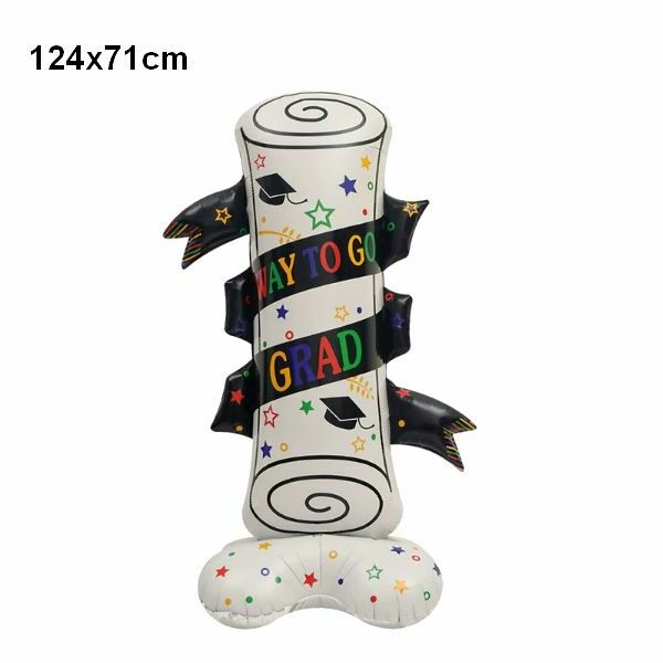 大型站立畢業鋁膜氣球 👉現貨