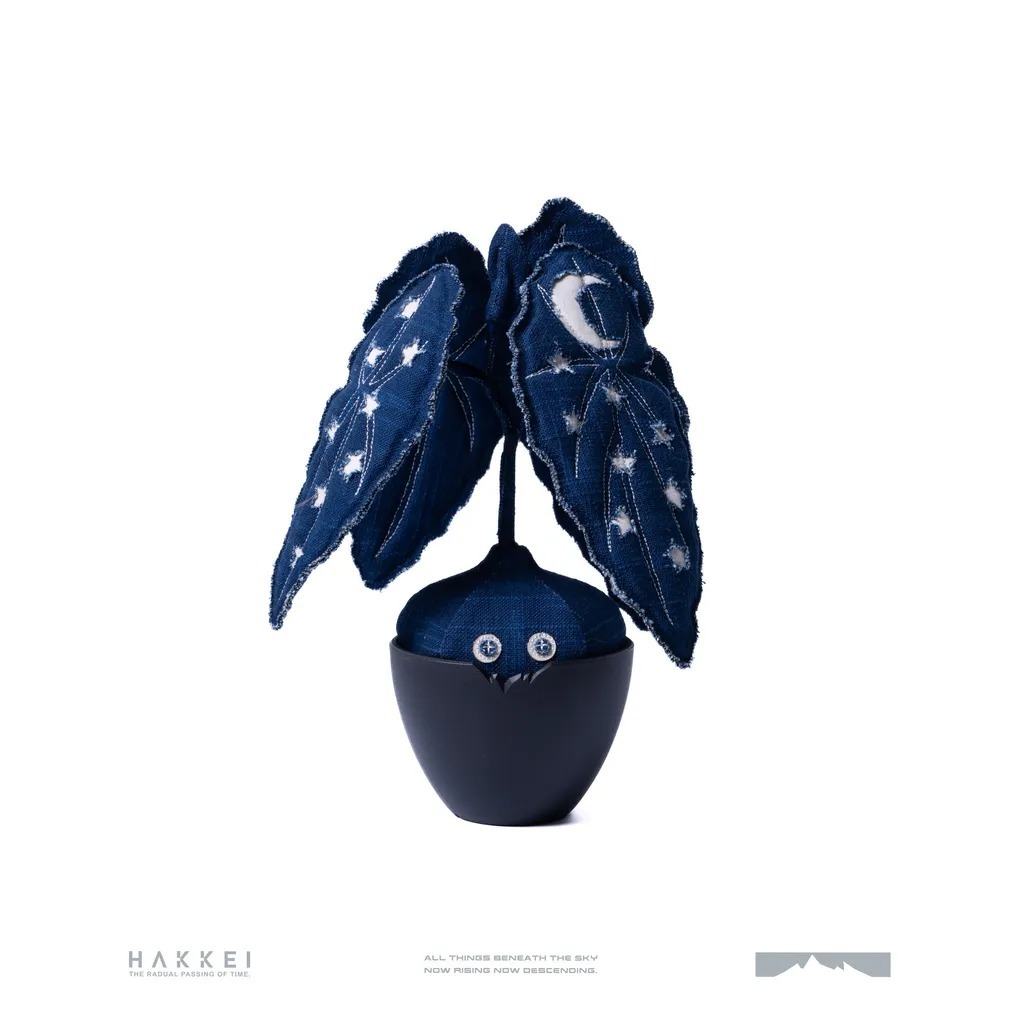 HAKKEI 刺子織星月海棠豆吉