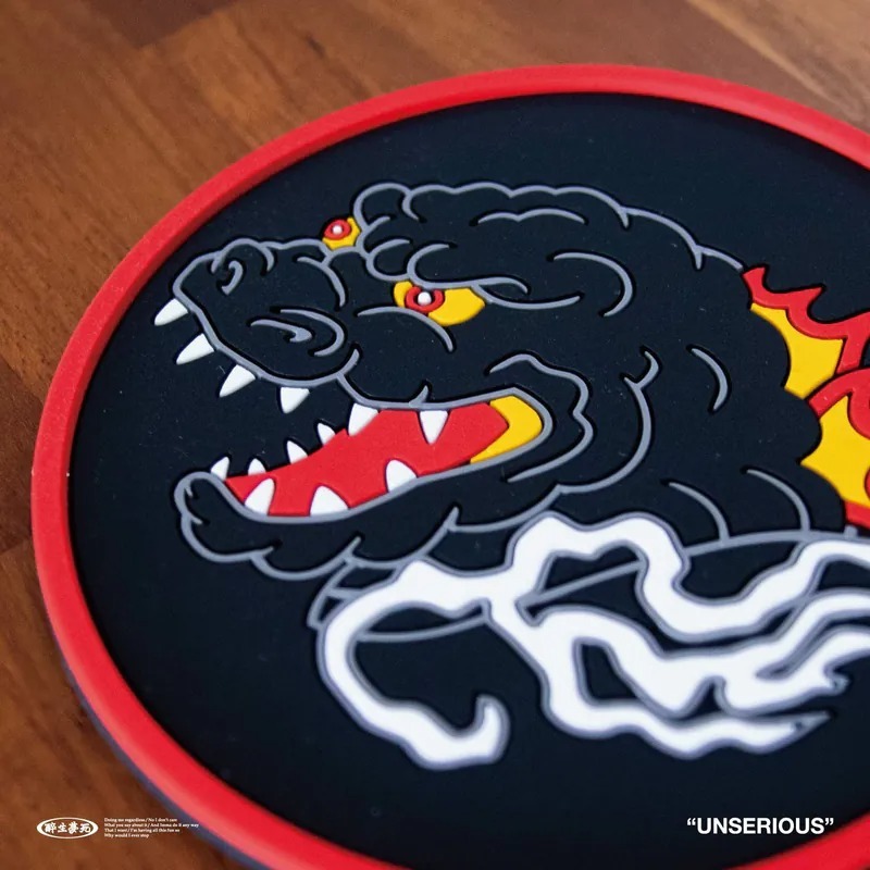 不正經 紅蓮哥橡膠杯墊 US058