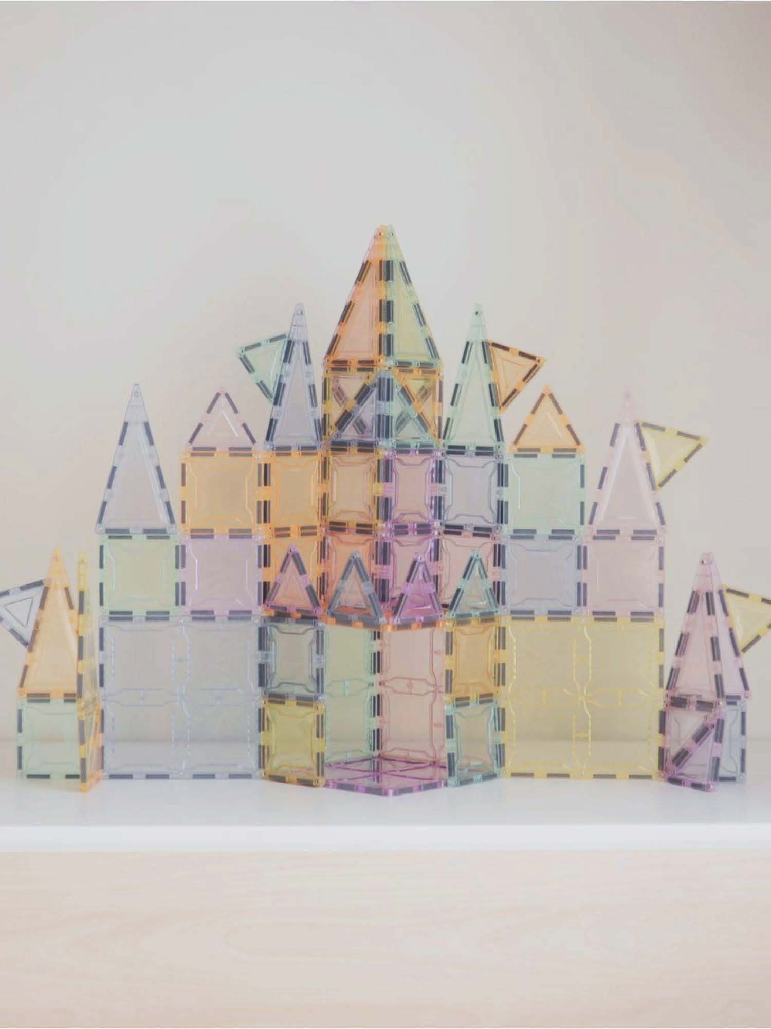 MAGBLOX® 美學磁力片 粉彩入門組 66 pcs