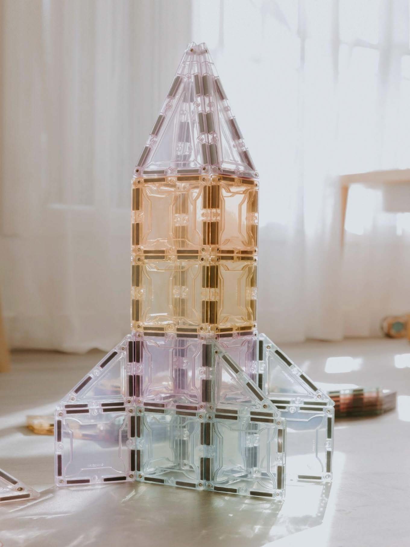 MAGBLOX® 美學磁力片 粉彩經典組 102 pcs