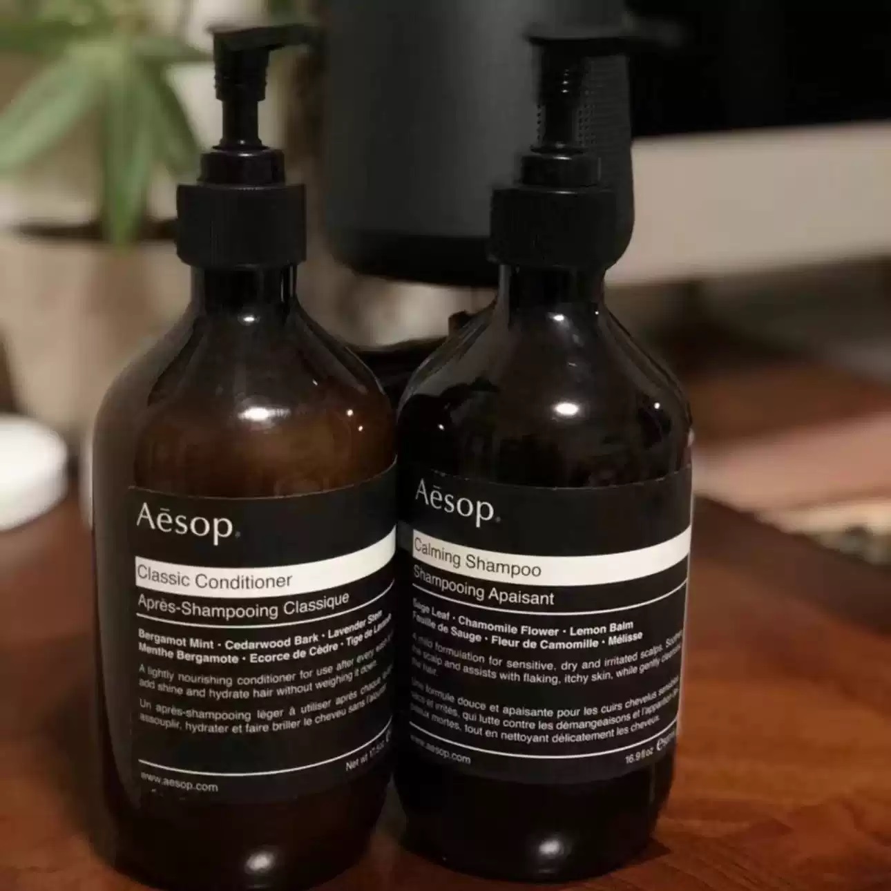 119【AESOP】經典洗髮露 500ml +潤髮乳護髮素500ml [平行進口] 保濕 控油AESOP HAIR SHAMPOO + HAIR CONDITIONER
