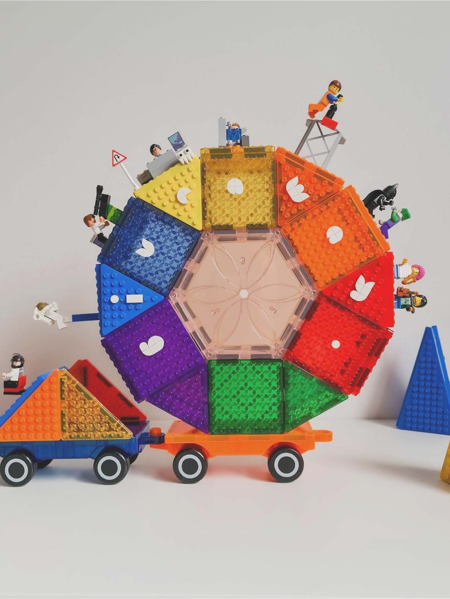 MAGBLOX® 美學磁力片 六角形 6 pcs (共兩色）