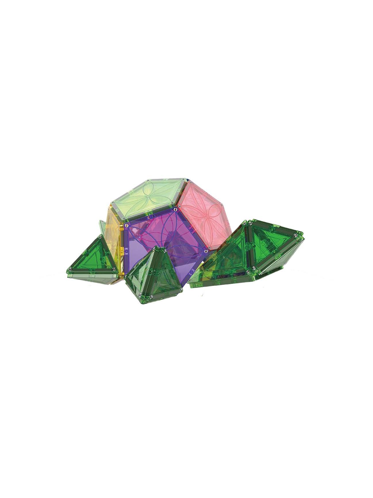 MAGBLOX® 美學磁力片 繽紛五角形 6 pcs