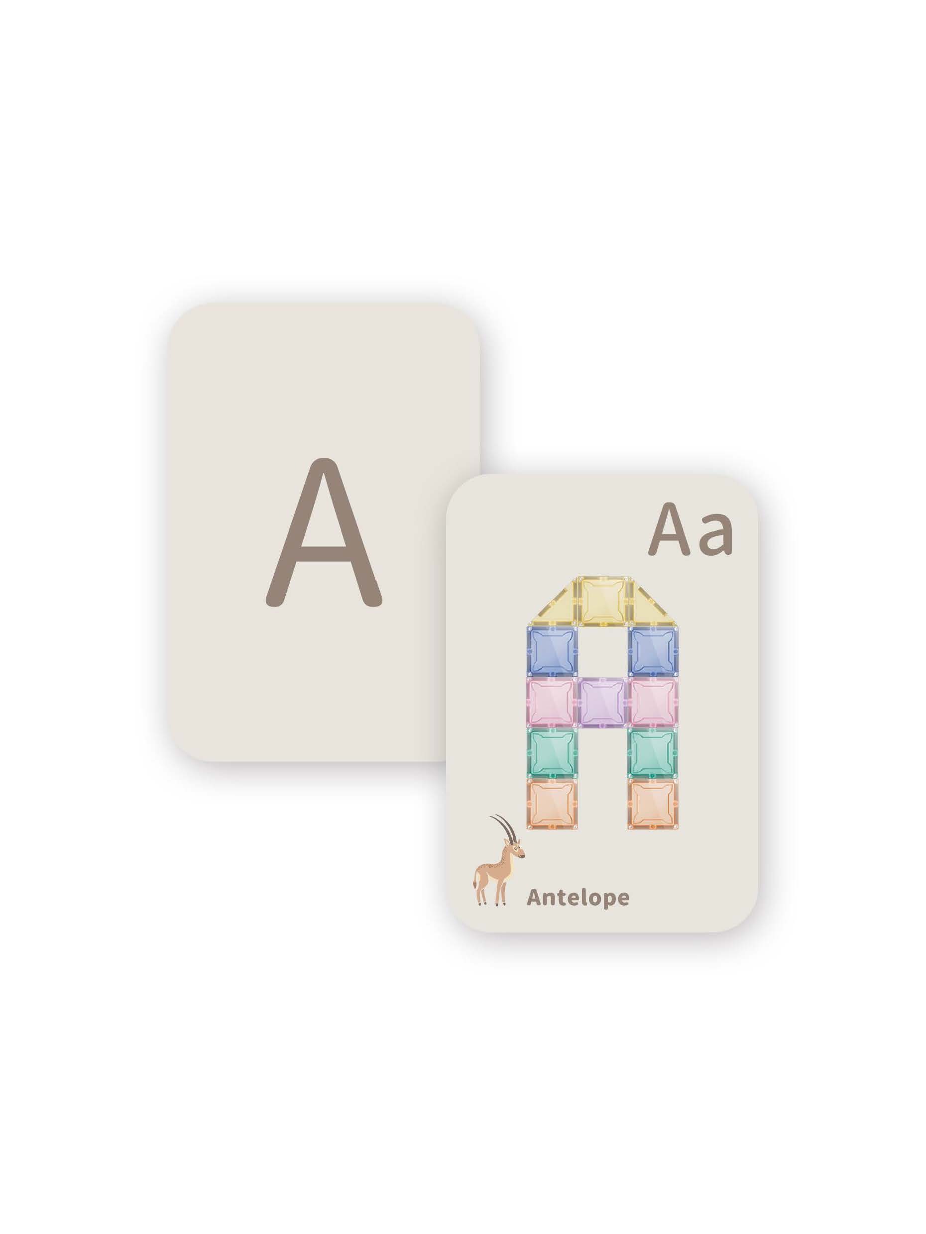 twig by TWIG 磁力片英文字母動物圖卡