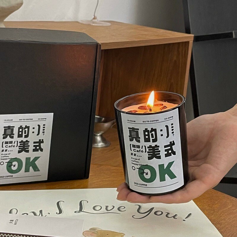 《5764》美式咖啡香薰蠟燭