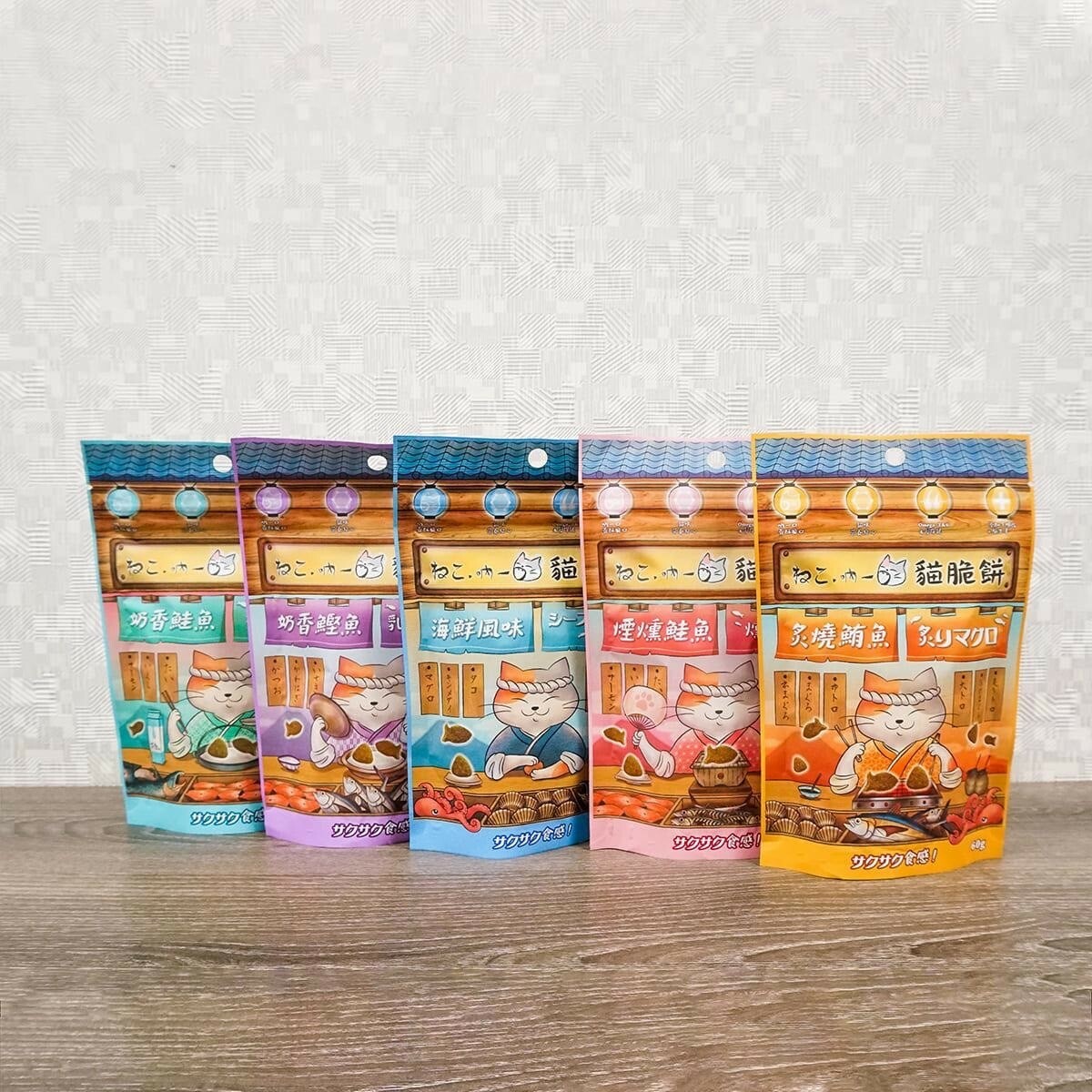 吶一口｜貓咪卡滋香酥脆餅 60g