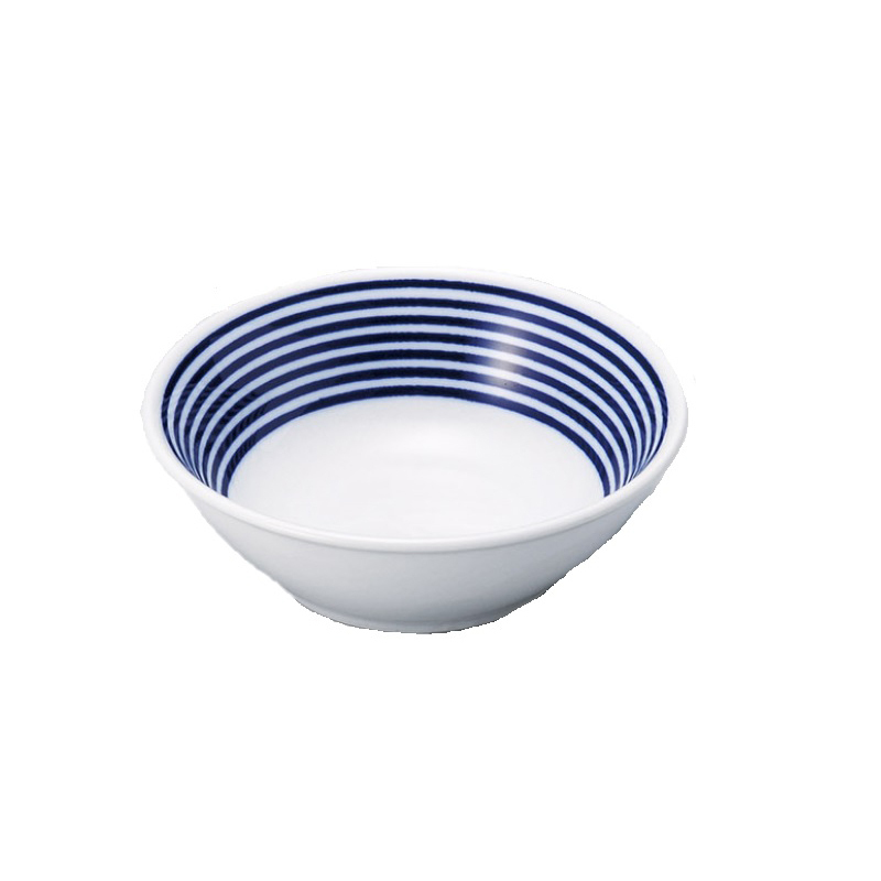 淺碗/圓形 藍色 約11cm