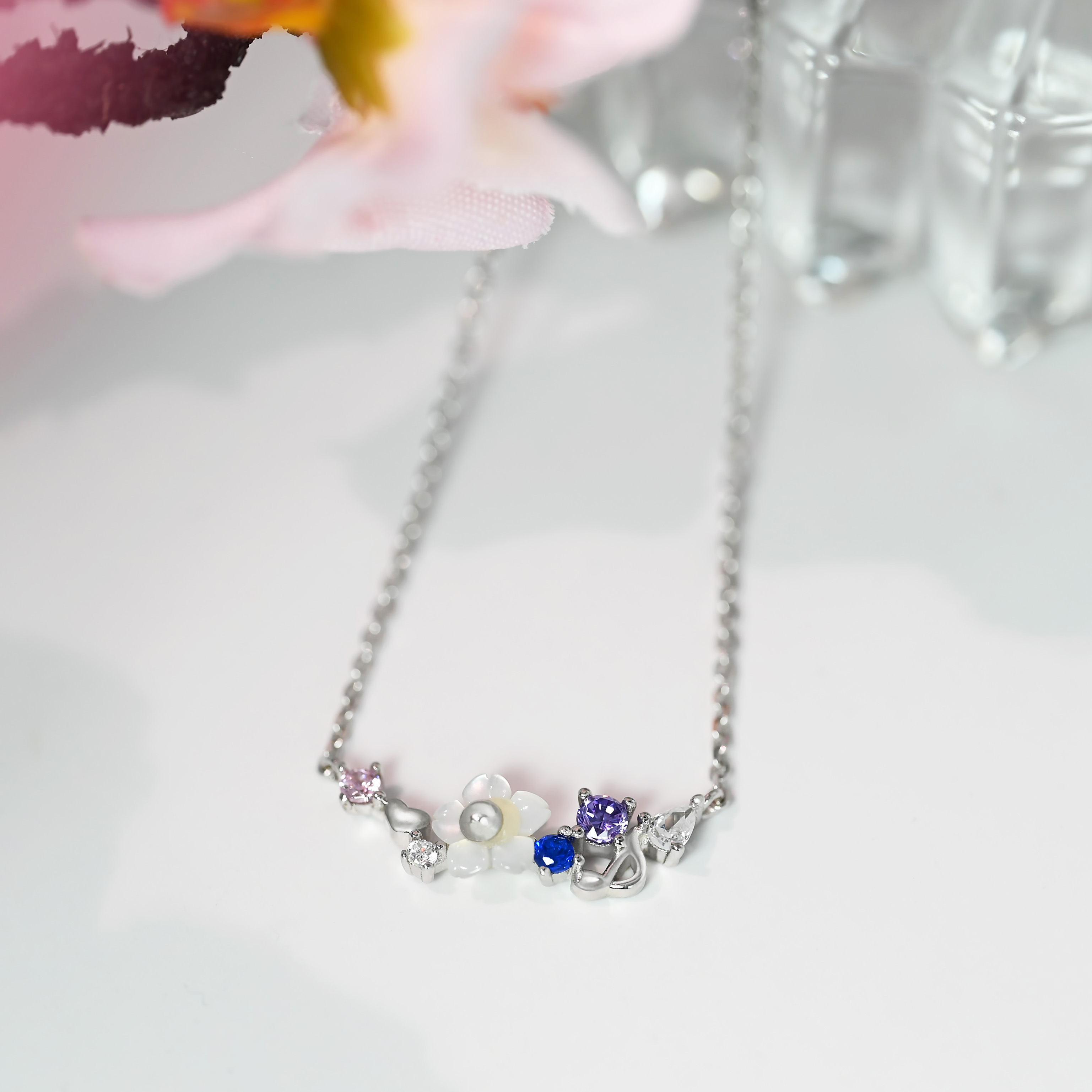 櫻語樂章 純銀項鍊