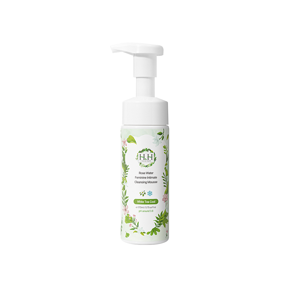 【Single】HH Rose Water Feminine Intimate Cleansing Mousse(170ml)