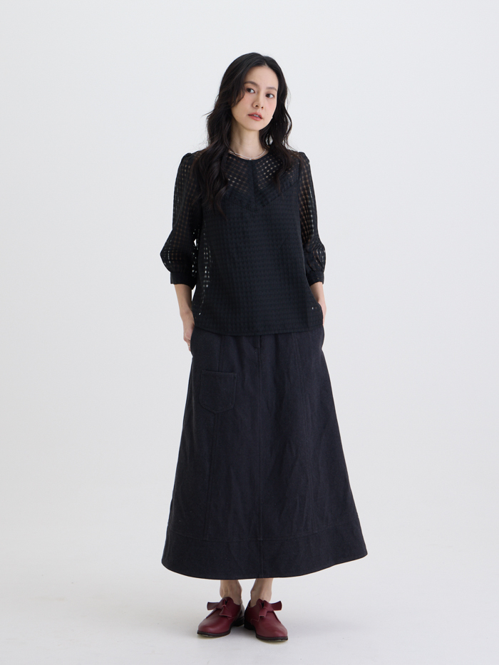 追光者伯爵七分袖上衣-追夜