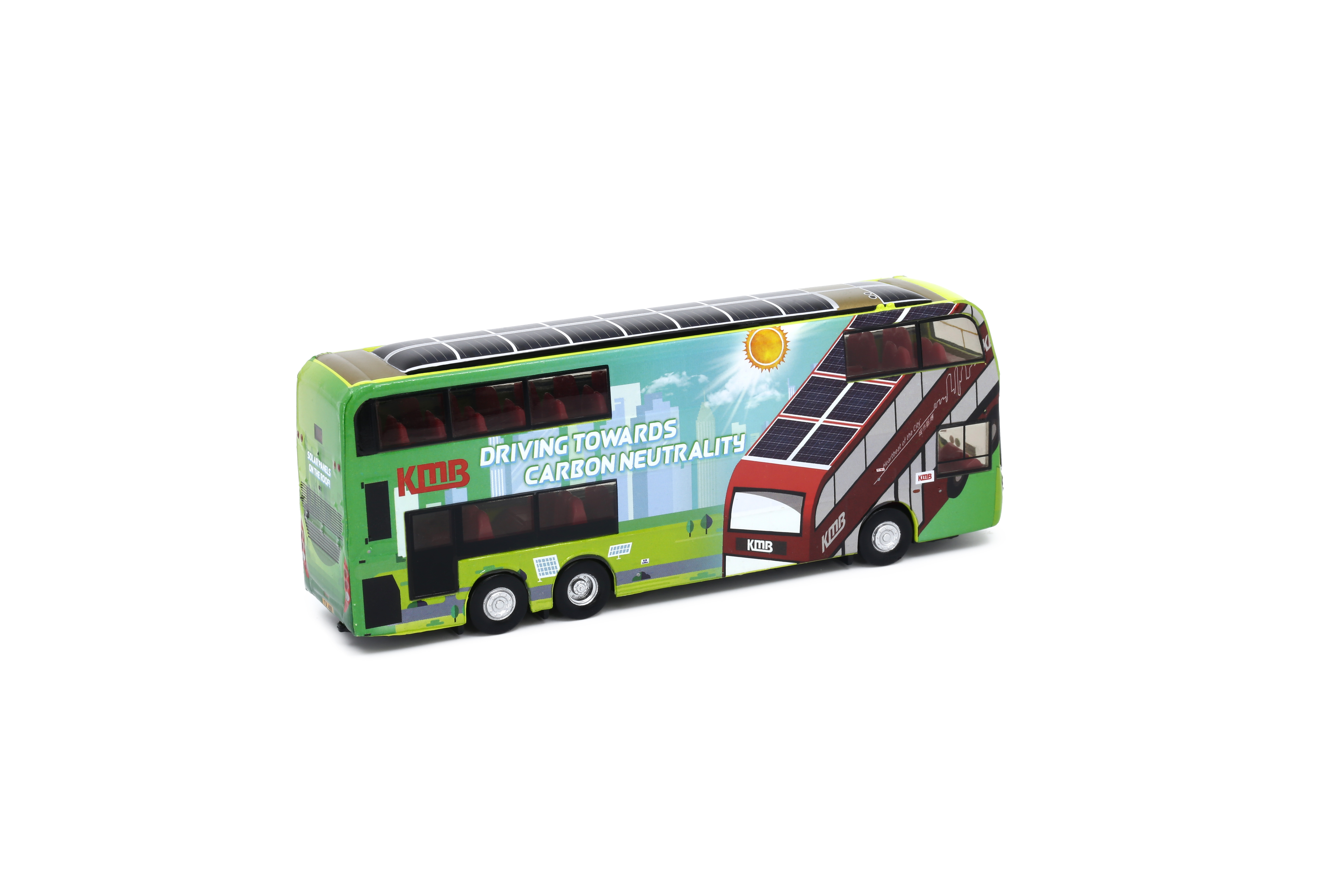 Tiny 城市 合金車仔 - 九巴 ADL E500 MMC 12m 太陽能巴士 (215X)