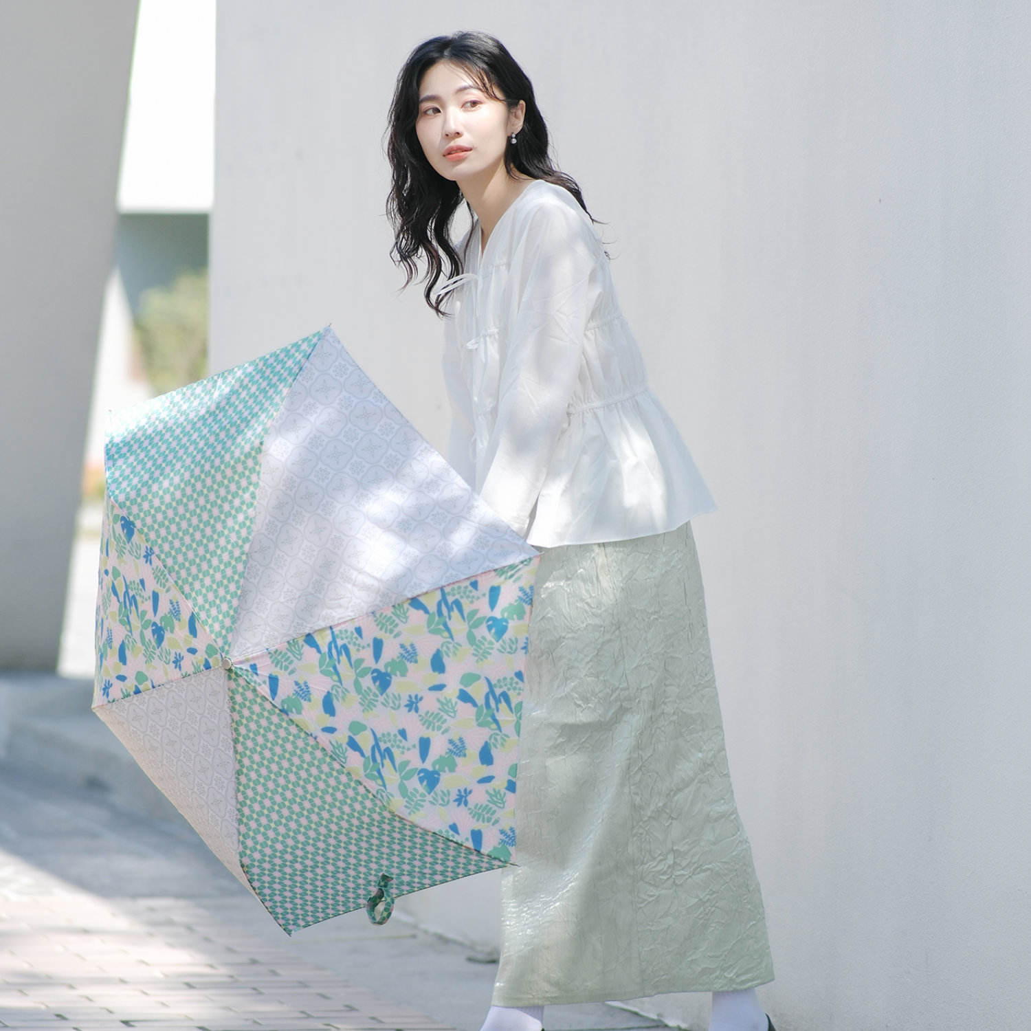 印花樂鈦輕超輕量自動傘