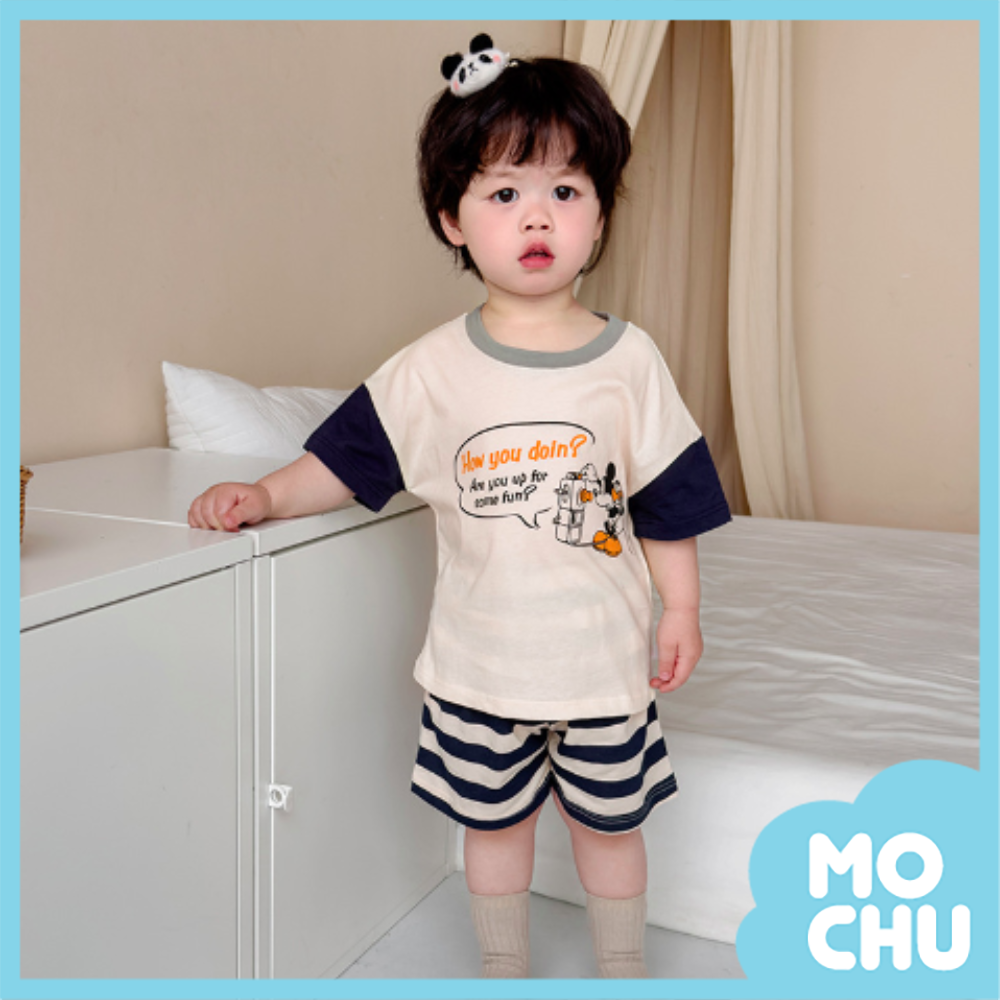 頑皮米老鼠短袖家居服