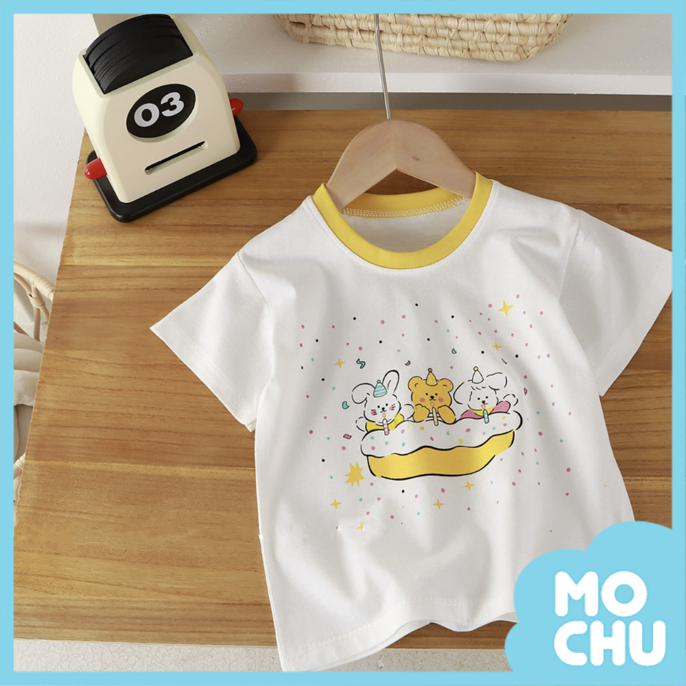 黃色蛋糕短袖上衣