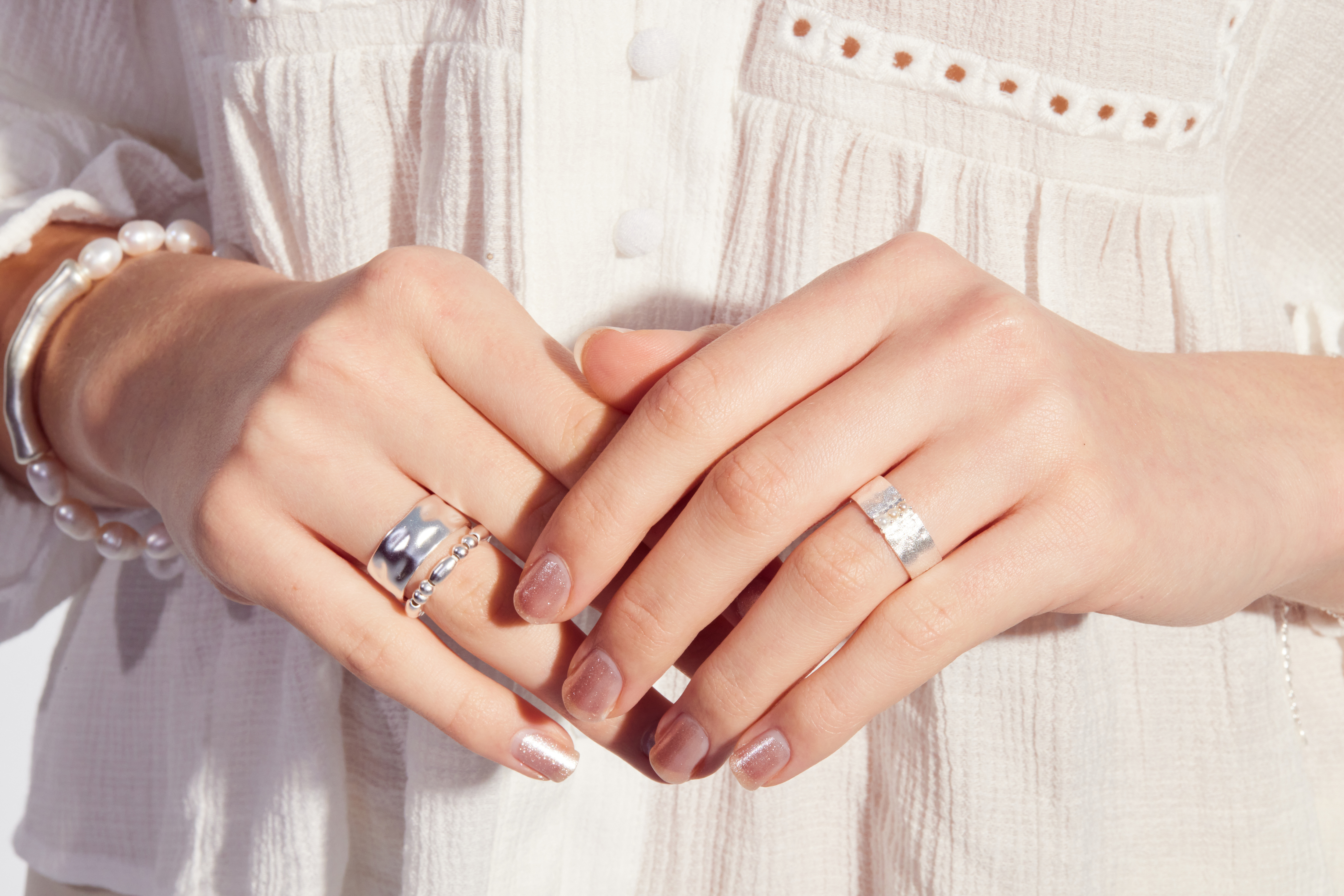 R1022 | 純銀霧面寬版戒指