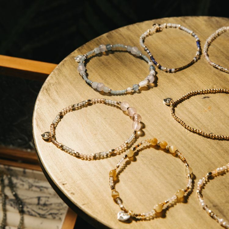 生命靈數4號 建設者｜水晶天然石 手鏈 獨家手工設計款