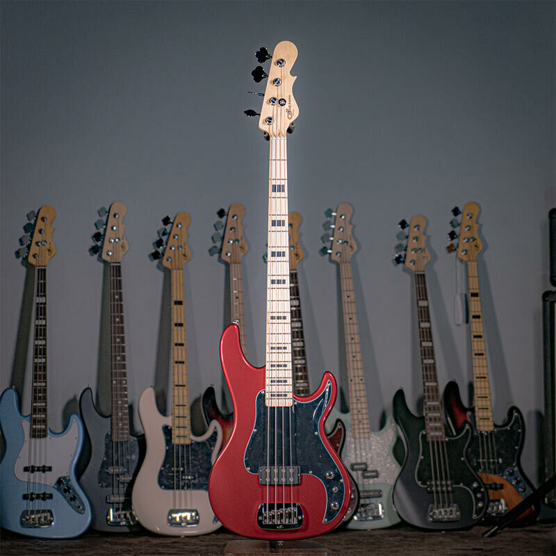 G&L Tribute KILOTON Candy Apple Red 電貝斯