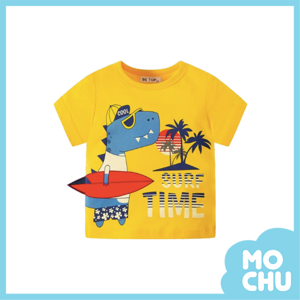 鱷魚衝浪時間短袖上衣