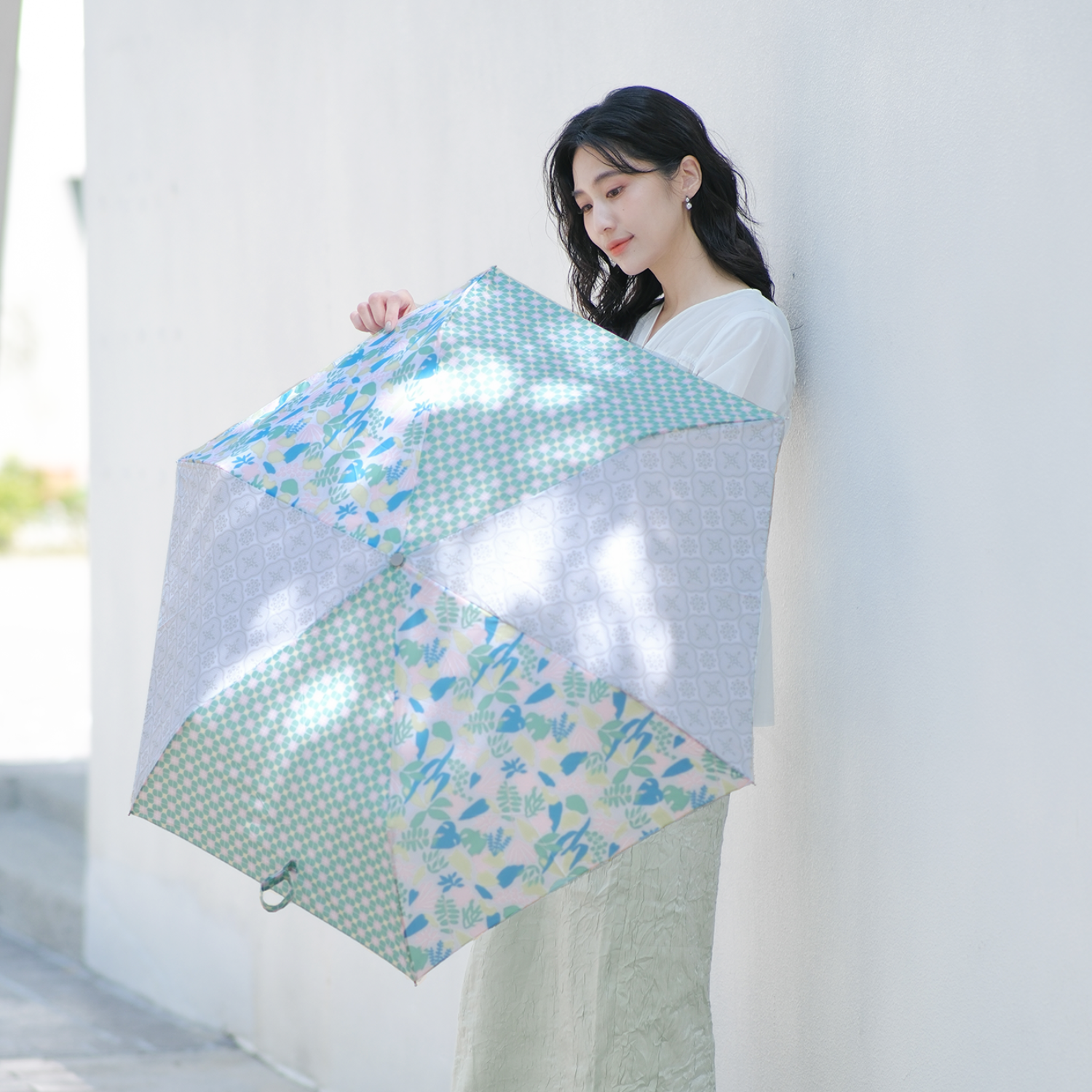 印花樂鈦輕超輕量自動傘